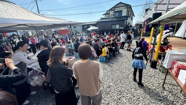 地域のお祭りでのイベント出演
