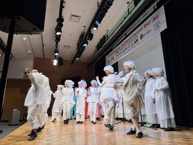 小児がんの啓発イベントへの出演
