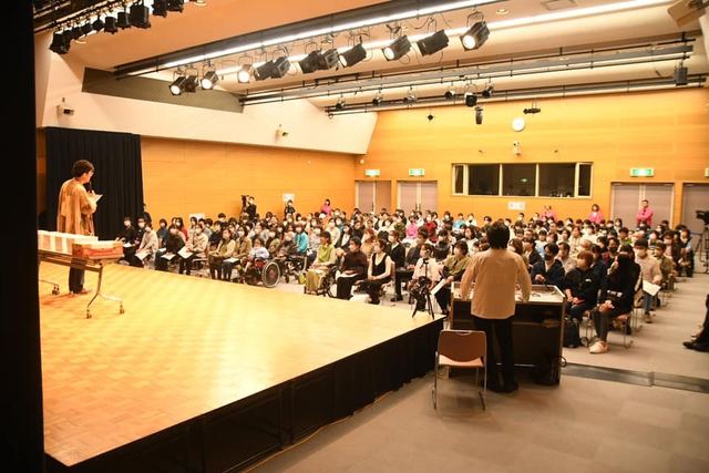 ミュージカル県SAGA旗揚げ式＆説明会の会場のようす