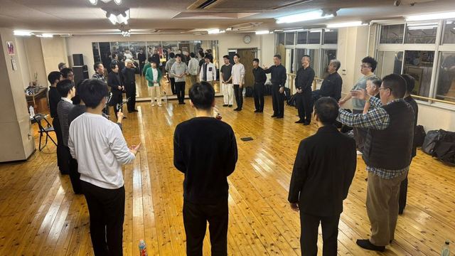 スタジオ「風のたね」でのレッスン風景